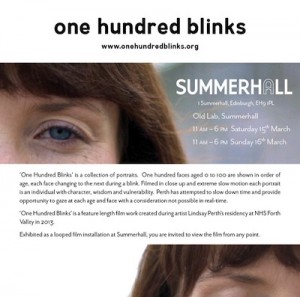 One hundred blinks