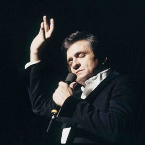 Johnny Cash at San Quentin State Prison 1969. © Jim Marshall LLC