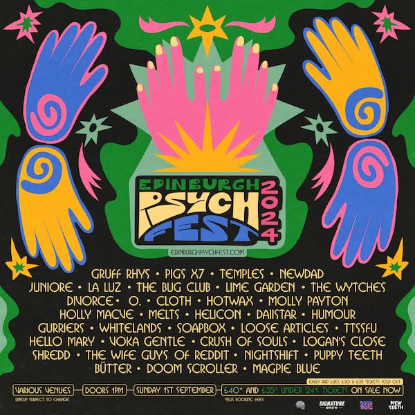 Edinburgh Psych Fest 2024 Summerhall, Edinburgh